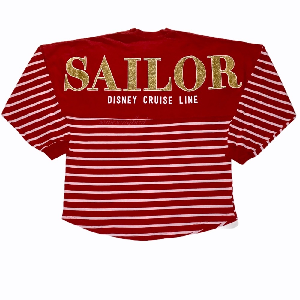 Disney Cruise Line Sailor Spirit Jersey NWT